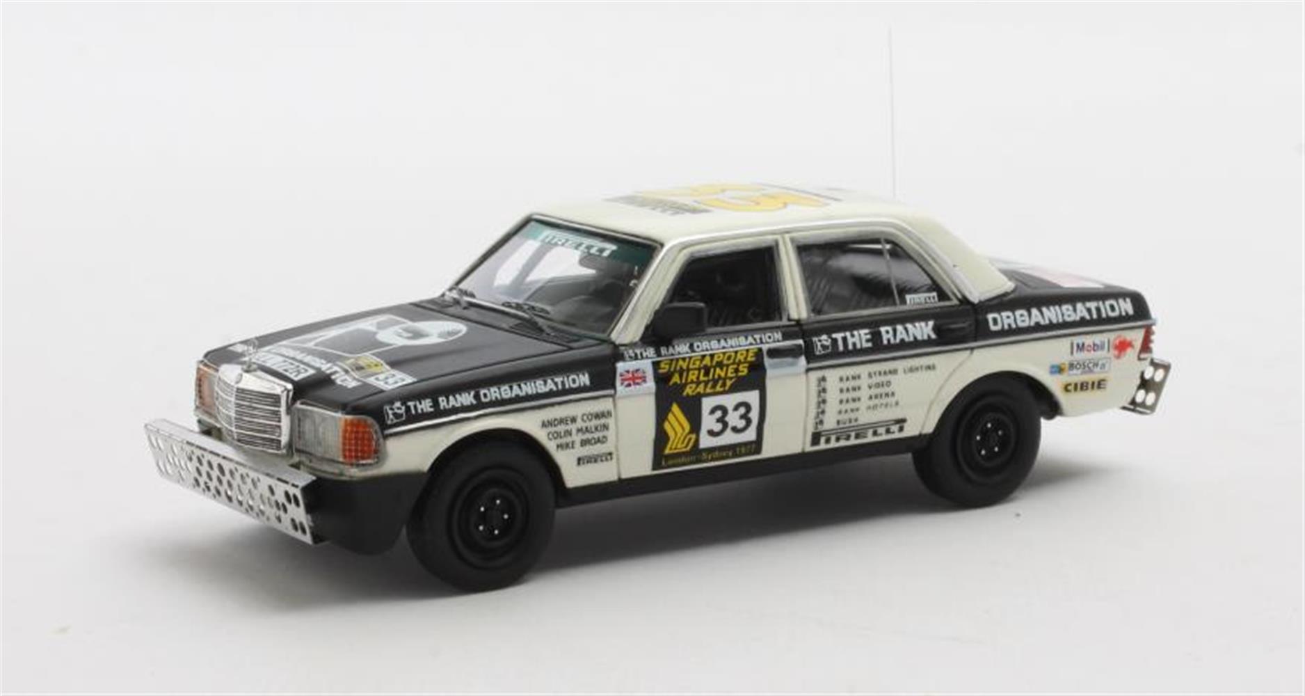 Mercedes-Benz 280E (W123) No.33 Winner London-Sydney 1977 - 1:43